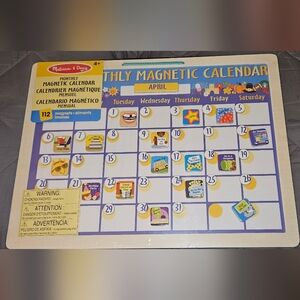 NIB Monthly Magnetic Calendar